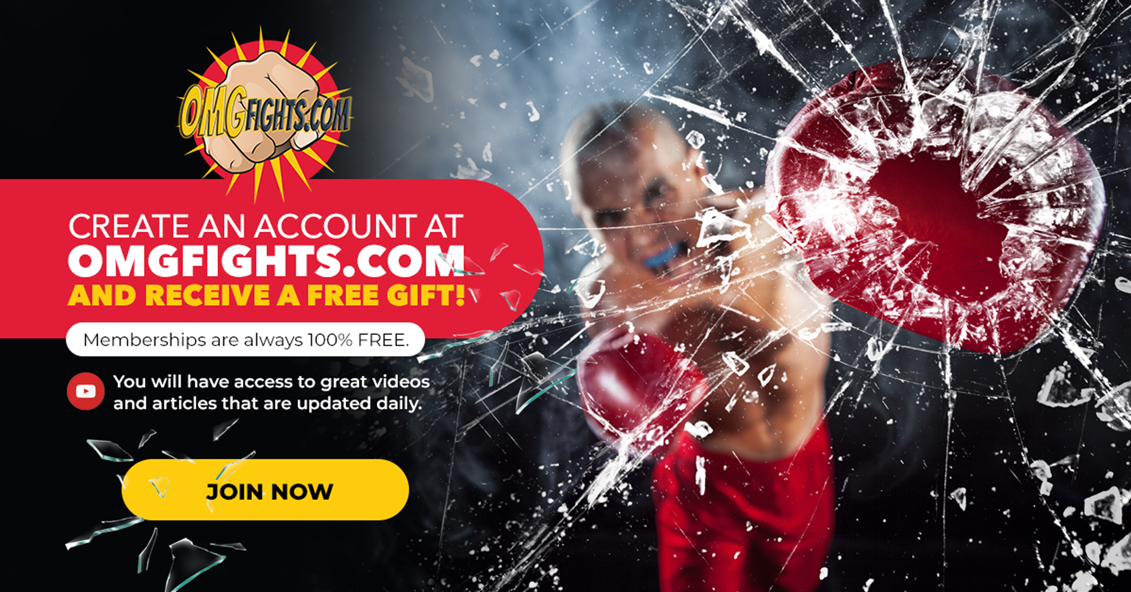 Create an account and receive a FREE GIFT!